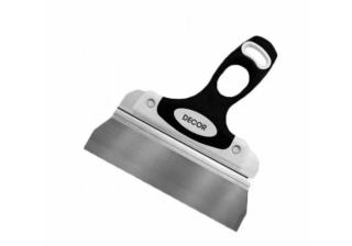 Шпатель фасадный 160 мм, нержавеющая сталь, двухкомпонентная ручка 317-0150