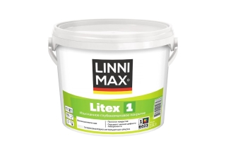 Краска ВД LINNIMAX Litex/Литекс 1 для внутренних работ База 1 2.5л.