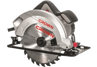 Пила  дисковая CROWN СТ15188-190  /1500Вт/190мм/пропил 66мм/