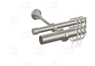 Карнизы мет. упак.Grace D25Г/16Г Сатин 2,4м