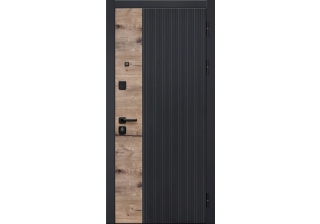 Дверь металлическая Luxor 2МДФ Вертикаль (960мм) правая/ФТ