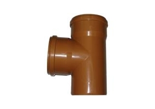 Тройник 160х110х90 (оранжевый) ПП