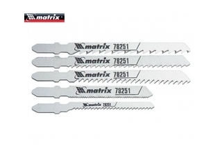 Полотна для электролобзика универсальный, 5шт /78251/  MATRIX