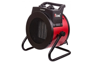 Тепловентилятор эл. №1 NEH-2000-1 круглый (2кВт, жел.опора, рег.оборотов 25/1000/2000Вт, 200м.куб/с)