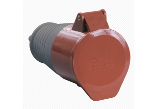 Розетка переносная силовая ССИ-214 3Р+РЕ 16А 380В о/у силовая IP44 IEK