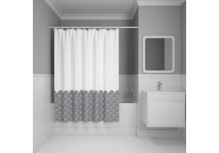 Штора для ванной IDDIS BW01P18i11, 200 x 180 см, полиэстер 273270