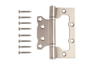 Петля накладная Code Deco 100*75*2,5-B2-NISM Никель Супер Матовый 00033830