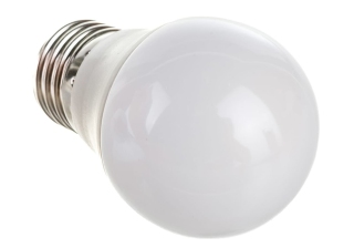 Лампа светодиод 8Вт шар Е27 3000К 600Лм матовая VC IN HOME