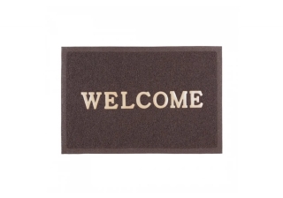 Коврик 40х60см. Spongy Welcome коричневый  SUNSTEP /38-432/
