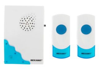 Звонок беспроводной дверной RX-4 с двумя кнопками вызова REXANT