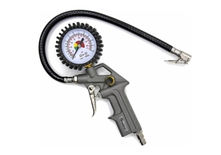 Пистолет пневм. для подкачки шин PRIORITET ПА-1 (6 бар штуцер G1/4 (7мм)  шланга 360мм  EURO разъем)