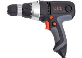 Дрель-шуруповерт P.I.T. PBM10-C2 (400Вт, БЗП10мм, 0-350/1050об/мин)
