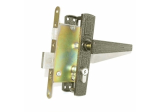 Замок врезной с ручк. 3В4-3.01 (бронза) 