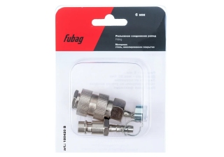 Разъем Fubag елочка 6мм + разъемное соединение рапид (штуцер) 180420 В
