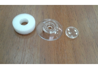 Термошайба  для поликарбоната универсальная с УФ-защитой (прозрачная)