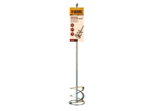 Миксер для красок и штуктурок, 100х600 мм,оцинкованный, хвостовик SDS Plus /848837/ Denzel