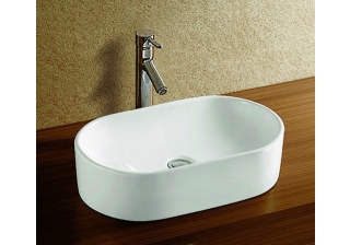 Раковина накладная Azario AZ-1048 размер 520*330*130 мм