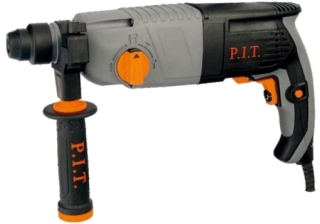 Перфоратор P.I.T. PBH24-C (3реж, гор, 850Вт, 2,4дж, SDS+, пласт кейс)