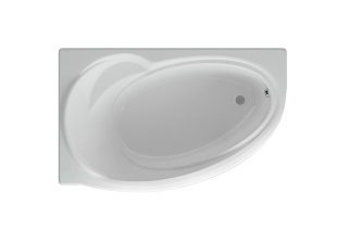 Ванна акриловая PAOLINA 1700х97 левая с экраном и каркасом