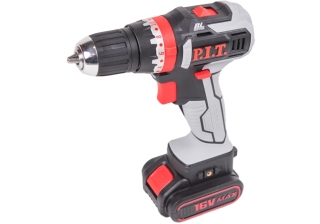 Дрель акк. P.I.T. бесщет. PID03002-16M2/BL (14.4В, 1.5Ач, 30Нm, функция удара, фикс. шпиндель)