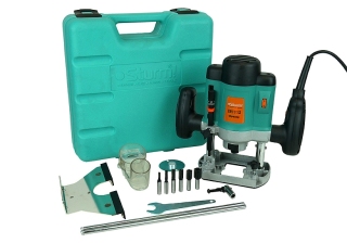 Фрезер Sturm! ER1112 1200 Вт, 11500-34000 об/мин, цанга 6 мм, 8 мм ЛИТАЯ ОПОРА (АЛЮМИНИЙ)