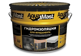 Мастика битумная AquaMast (18кг.) фундамент Технониколь
