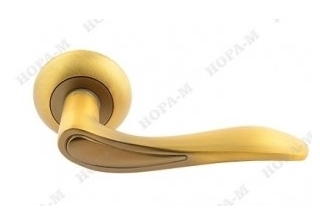 Ручка дверная 105 А  AL (старая бронза) Нора-М УТ-0014477