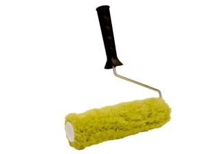 Валик полиакрил Зеленый 180мм, d 42мм, ручка 6мм, ворс 18мм, 