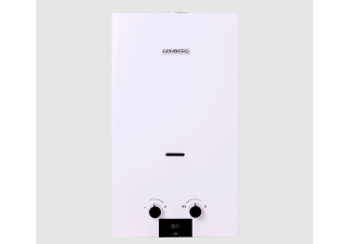 Водонагрев. газ. GENBERG 108.01 ECO 8л. Белая