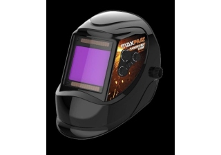 Маска сварщика MaxPiler MWH-1093-S Panoramic (100*93мм, 4сенс, рег чув,задер,затемн.фотоэл+лит бат)