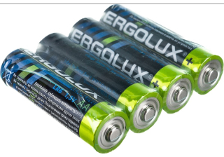 Батарейка «Ergolux» Alkaline LR6 SR-4   (4*АА-блистер  180 комп.)/14282/891018