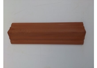 Конек для забора пирамида узкий 150х495мм., (белый 09)