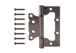 Петля накладная Code Deco 100*75*2,5-B2-GRF Графит 00030171