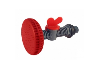 Рассеиватель для летнего душа пластик с краном WP0654