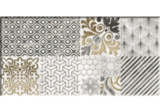 Декор Valensole 2 горчичный 1с 250х500х9   BERYOZA