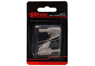Адаптеры WESTER шланг-нипель d=6мм 815-001 2шт.