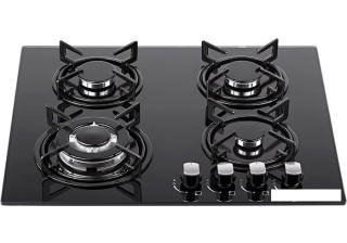 Поверхность газовая встраиваемый MACBI MBH641WFGI Black/черн. стекло