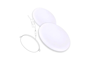 Светильник св./д Ecola встр. даунлайт без рамки 24W 6500K 6K Круг 170(150)x30 DFRD24ELC