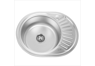 Мойка врезная толщ. 0.8мм. 57х45 глуб.18см./62330L