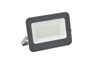 Прожектор IEK LED СДО-7 10Вт 6500К 900Лм серый с внешним датчиком движения IP54