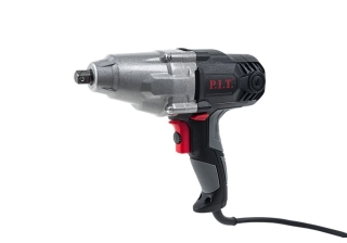 Гайковерт P.I.T. сетевой PIW 1050-C МАСТЕР (1050Вт, патрон квадрат, 1/2, 100/350Hm, удар, наб. гол.)