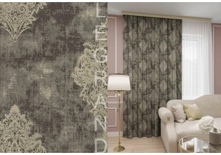 Портьера Либерти 150х280 золото