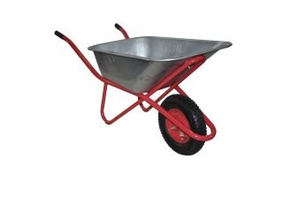 Тачка строительная однлколесная WB6421 120л. 220кг. пневмо колесо 16