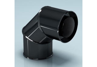 Сэндвич-отвод нерж.+нерж. (1,0мм.+0,5мм.) 90* D 120х200