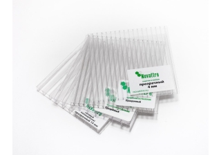 Поликарбонат 12000х2100х4 Rational прозрачный для теплиц (Казань)(ПО РАЗМЕРУ/КРАТНО 1М.)