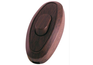 Выключатель для бра бук 6А 250В TDM