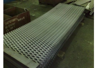 Лист просечно-вытяжной ПВ №406 1000х2100х4 ст3