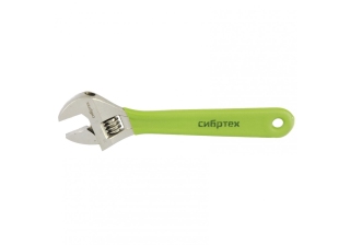 Ключ разводной 250мм, никелированный /15527/  Сибртех