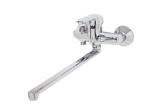 Cмеситель в ванну STEMIX STM 302-006ES-182 d-40мм шаровый, длинный излив