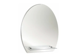 Зеркало 500х575мм овальное Уют Silver Mirrors (67)